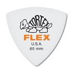 Dunlop Tortex Flex Triangle .60mm Orange Picks 6-Pack