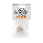 Dunlop Tortex Flex Triangle .60mm Orange Picks 6-Pack