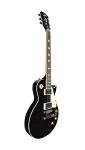 IYV Black 6 String Solid-Body Electric Guitar