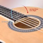ADM Full Size Classical Nylon Strings Guitar Bundle