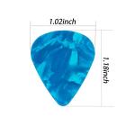 Harpfeas 30 Colorful Guitar Picks - 3 Thicknesses