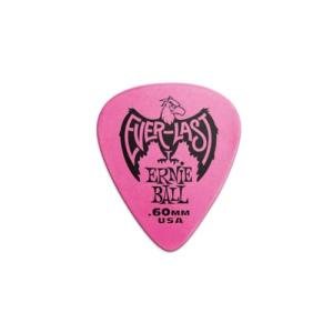 Ernie Ball Pink .60mm Guitar Picks, 12-Pack
