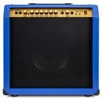 LyxPro 60W Electric Guitar Combo Amp - Blue