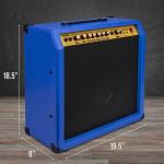 LyxPro 60W Electric Guitar Combo Amp - Blue