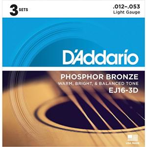 D'Addario EJ16 Phosphor Bronze Acoustic Guitar Strings