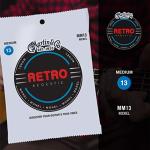 Martin Retro Medium-Gauge Acoustic Guitar Strings