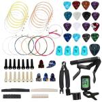 66-Piece Guitar Accessories Kit for Beginners