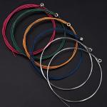 Bememo 2 Sets of Colored Steel Guitar Strings