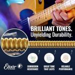 Elixir Coated Nickel Electric Guitar Strings, Light