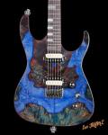 Leo Jaymz Hurricane Deluxe Electric Guitar - Blue