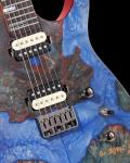 Leo Jaymz Hurricane Deluxe Electric Guitar - Blue