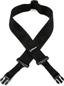 DiMarzio Black Guitar Strap, 43.5 to 63.5 inches