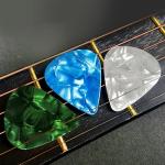 20 Colorful Celluloid Guitar Picks in 4 Thicknesses