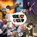 20 Colorful Celluloid Guitar Picks in 4 Thicknesses