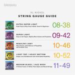 D'Addario XL Nickel Electric Guitar Strings - 3 Pack