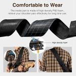LEKATO Padded Leather Guitar Strap - 2.5" Wide