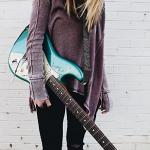 Nefelibata Adjustable Japan Print Guitar Strap