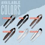 Levy's 3" Amped Leather Guitar Strap - Brown/Cream