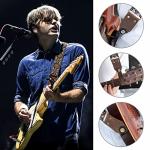 Nefelibata Jacquard Guitar Strap with Leather Ends