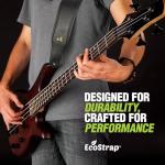 Basso ECO BASS 01 Adjustable Black Guitar Strap