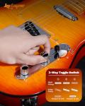 Leo Jaymz TL Style Electric Guitar - Honey Burst