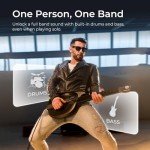 Foldable Stringless Smart Guitar with Chord App
