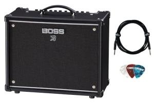 Boss Katana-50 50W Guitar Combo Amp Bundle