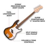 Fender Squier Debut Precision Bass Guitar, Sunburst