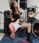 Vangoa Pink Electric Guitar Starter Kit with Amp