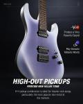 Donner DMT-100 Gradient Violet Electric Guitar Kit