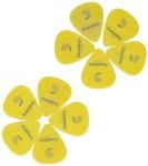 D'Addario DuraGrip Guitar Picks – 10-Pack, 0.70mm