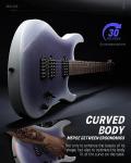 Donner DMT-100 Gradient Violet Electric Guitar Kit