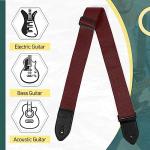 Adjustable Cotton Guitar Straps - 4 Pack