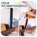 Adjustable Cotton Guitar Straps - 4 Pack