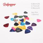 Redpepper Guitar Picks Set – 32 Colorful Plectrums