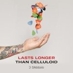 D'Addario DuraGrip Guitar Picks – 10-Pack, 0.70mm