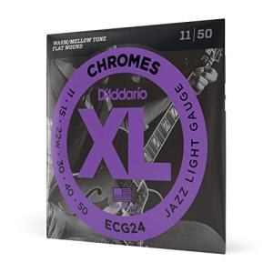 D'Addario XL Chromes Jazz Light Electric Strings