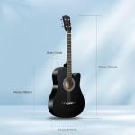 38-Inch Acoustic Guitar with Bag for Beginners