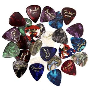 Fender 24 Pack Pick Sampler - Thin to Heavy