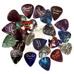 Fender 24 Pack Pick Sampler - Thin to Heavy