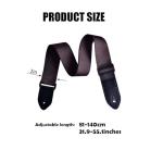 4-Pack Adjustable Guitar Straps for Bass & Acoustic