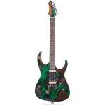 Leo Jaymz Monsoon Deluxe Electric Guitar, Green
