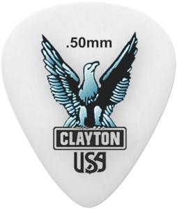 Clayton S50/12 Guitar Picks - 12 Pack