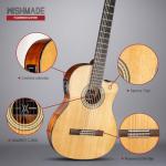 Wishmade 39" Thin Body Acoustic-Electric Guitar