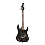 Ibanez GIO GRX70QA - Transparent Black Sunburst
