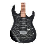 Ibanez GIO GRX70QA - Transparent Black Sunburst