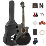 41" Acoustic Guitar Kit for Beginners with Accessories