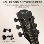 41" Acoustic Guitar Kit for Beginners with Accessories