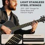 41" Acoustic Guitar Kit for Beginners with Accessories