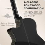 41" Acoustic Guitar Kit for Beginners with Accessories